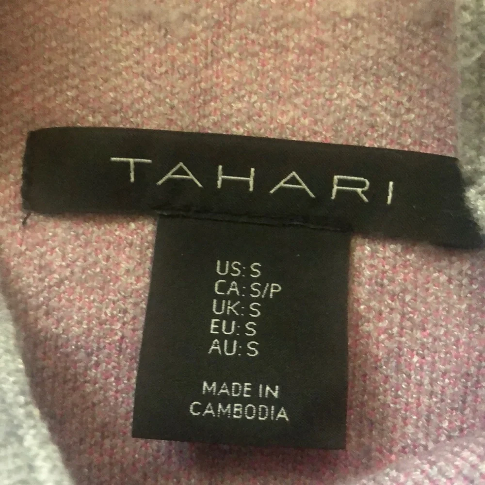 Tahari mock neck sweater - Picture 6 of 7